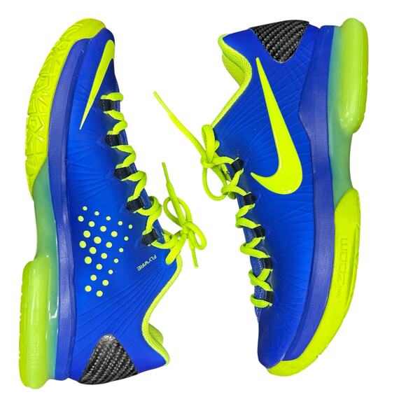Nike KD v5 Elite Superhero Size 7 Hyper Blue Volt 585386-400 CLEAN main image 11